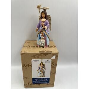 Jim Shore 2019 Angel Holy Family Nativity Ornament Heartwood Creek In Box